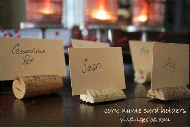 Last minute Thanksgiving table setting idea... for wine lovers ... Last minute Thanksgiving table setting idea... for wine lovers ...