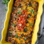 Smoked Beef Brisket Enchiladas