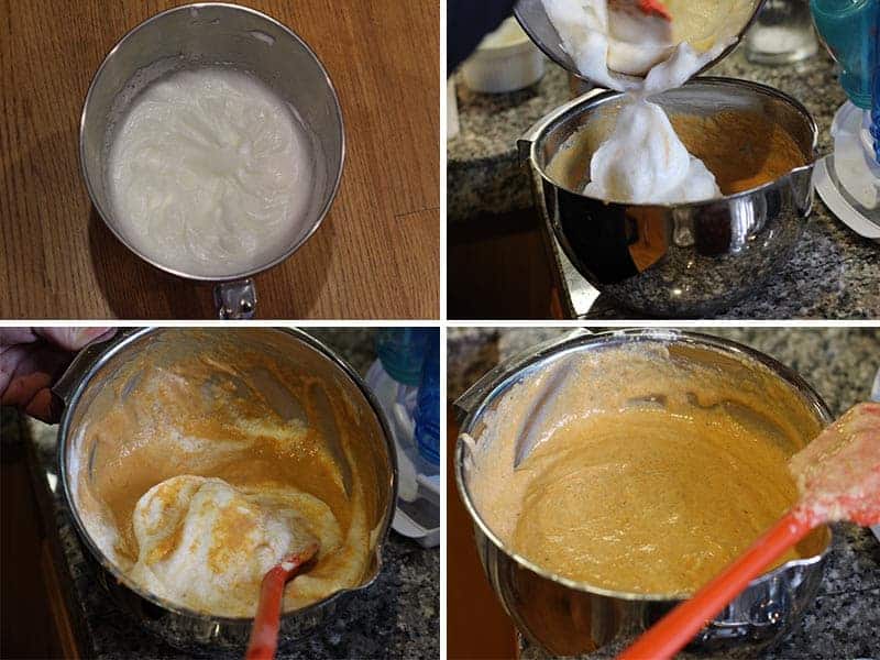 Making fluffy pancake batter