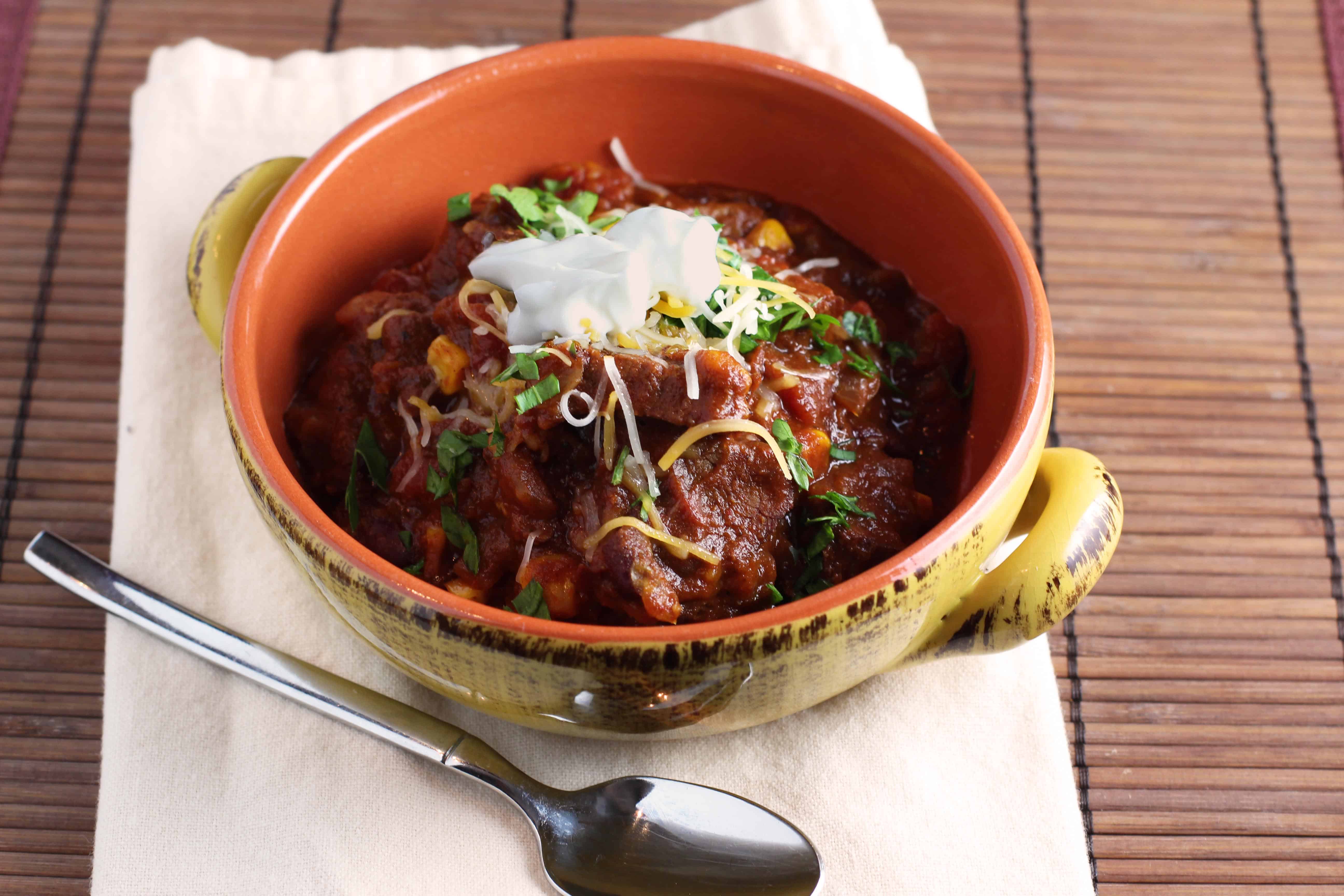Uses for Leftover Smoked Beef Brisket -- Brisket Chili and 