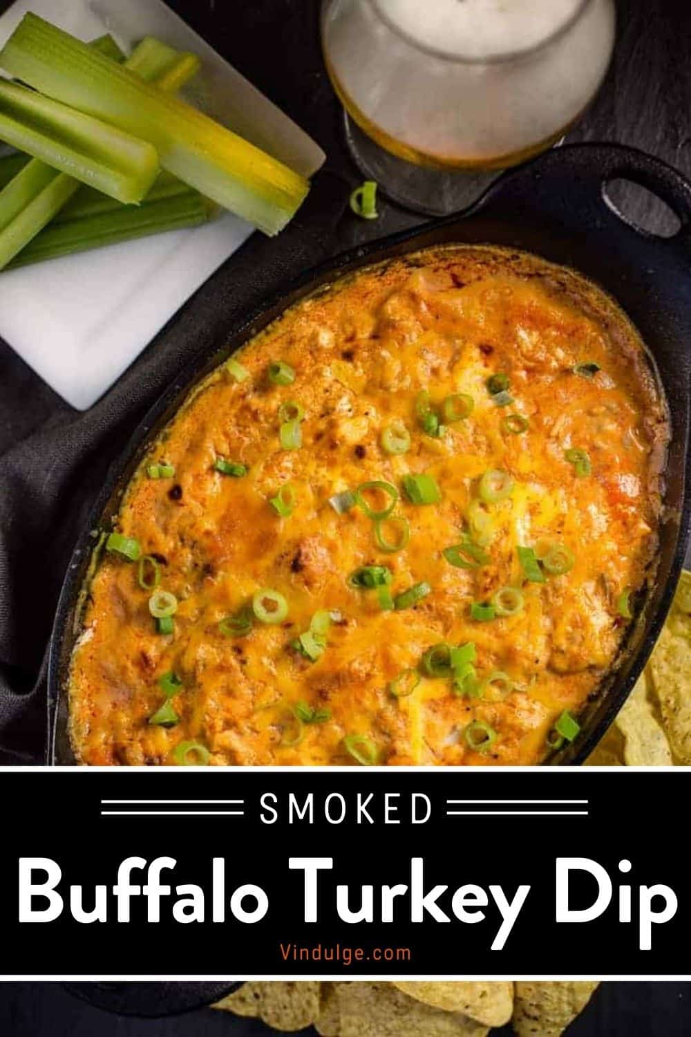 Smoked Buffalo Turkey Dip Recipe (Great for Leftover Turkey) Vindulge