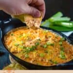 Smoked Buffalo Turkey Dip