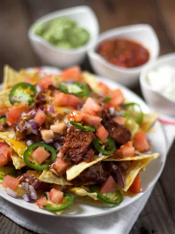 Uses for leftover smoked beef brisket – Smoked Beef Brisket Nachos ...