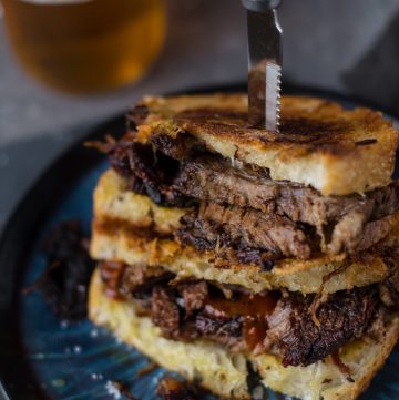 Smoked Brisket Grilled Cheese