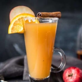 Spiked Hot Apple Cider