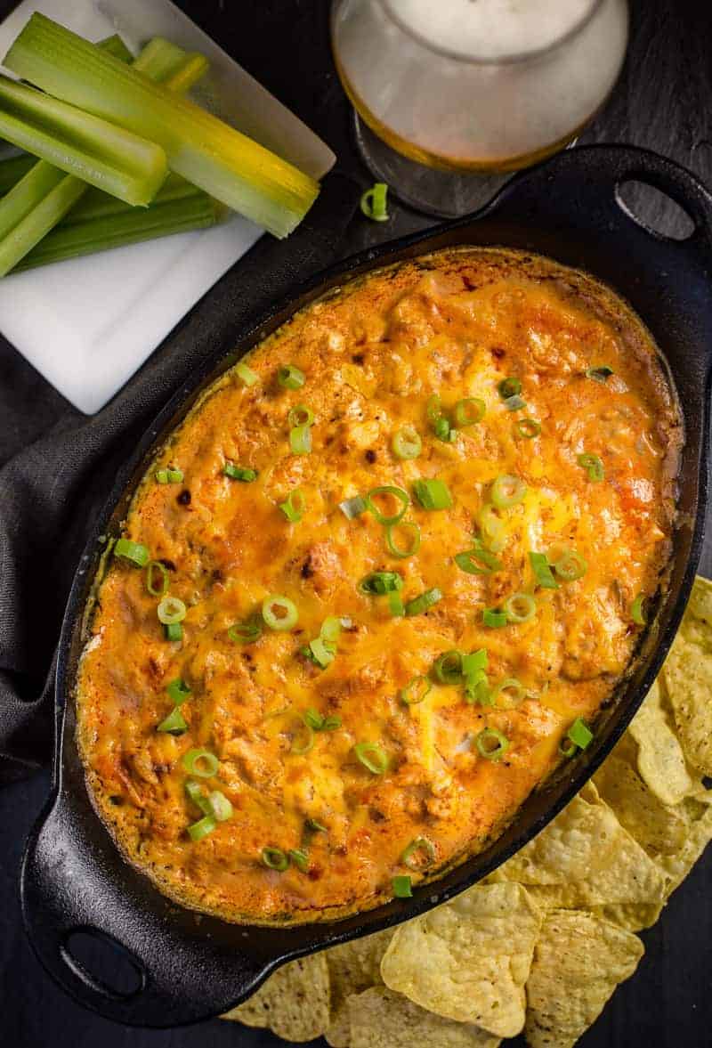 Smoked Buffalo Chicken Dip Vindulge