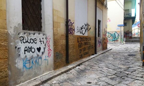 Graffiti in Brindisi, Italy