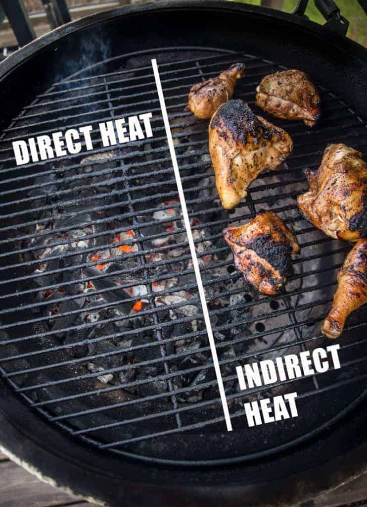 Direct vs Indirect cooking with chicken