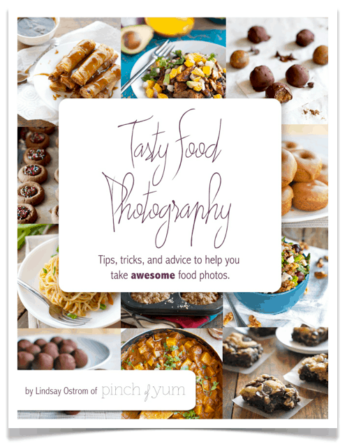 Tasty Food Photography by Lindsay Ostrom of Pinch of Yum