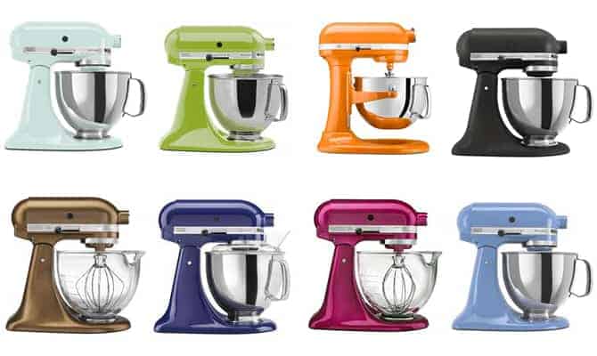 Colorful Kitchen Ideas for Mixers