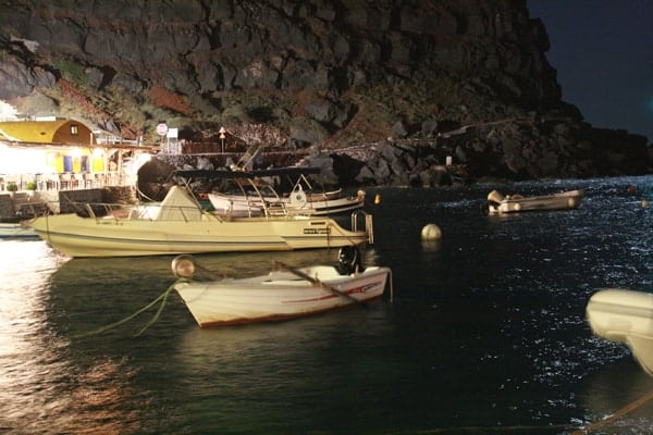 Dining-at-night-in-Santorini