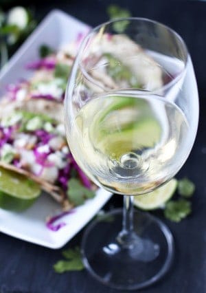 Easy (and Healthy) Grilled Fish Tacos and Wine Pairing