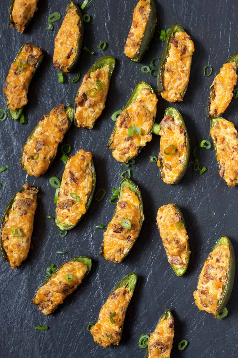 Smoked Jalapeño Poppers with Smoked Bacon are a great Super Bowl Recipe