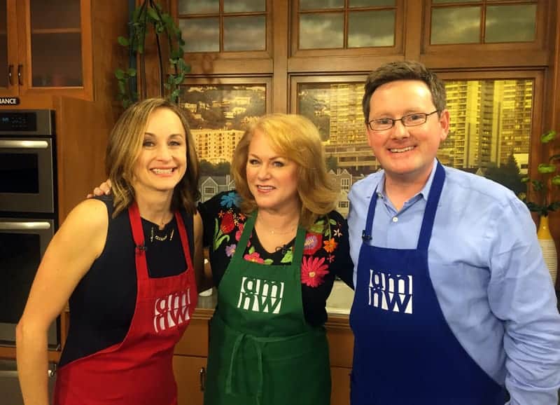 Cooking Demo on AMNW. Easy and Elegant Appetizers for an Oscar Party.