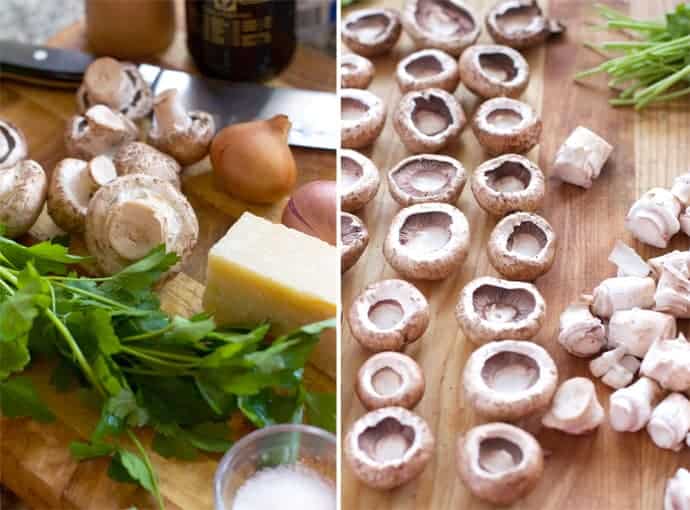 How to make Smoked Sausage Stuffed Mushrooms