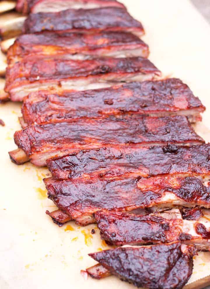 Smoked Competition Pork Ribs