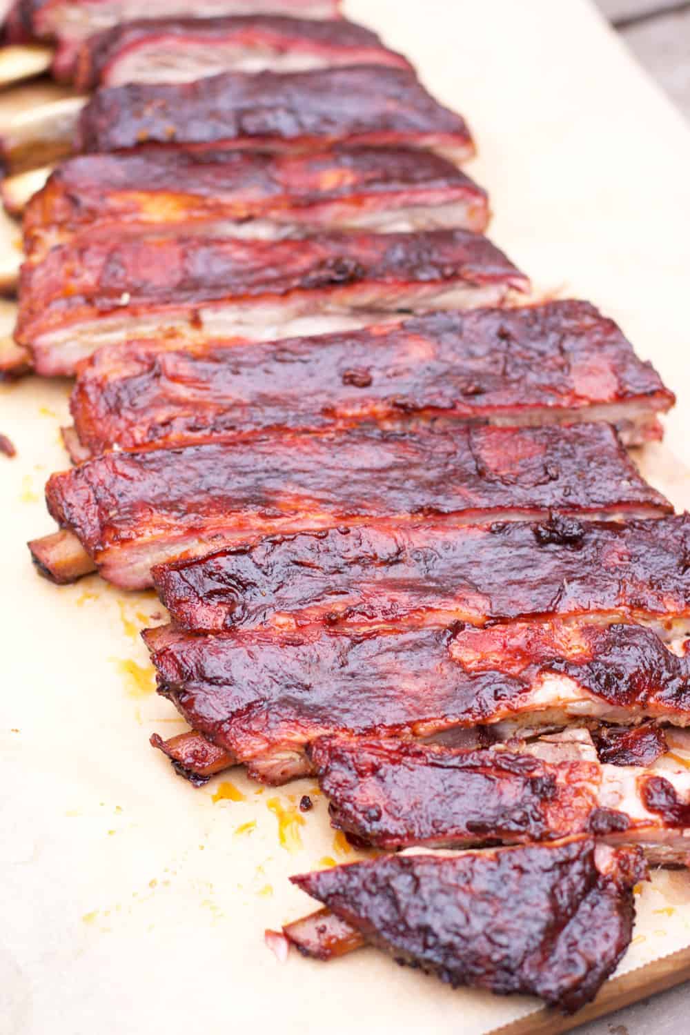 Smoked Competition Pork Ribs