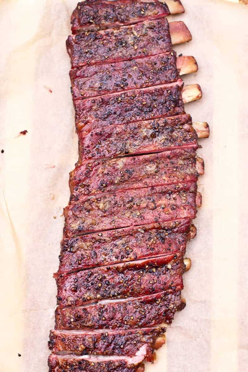 Smoked Ribs are the ultimate Super Bowl Recipe