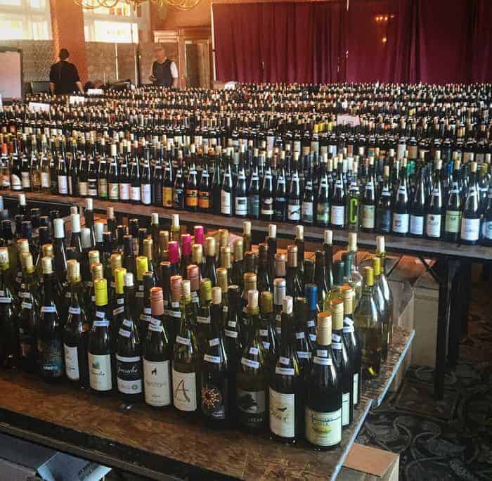 A sea of wine at the 2016 Cascadia Wine Competition