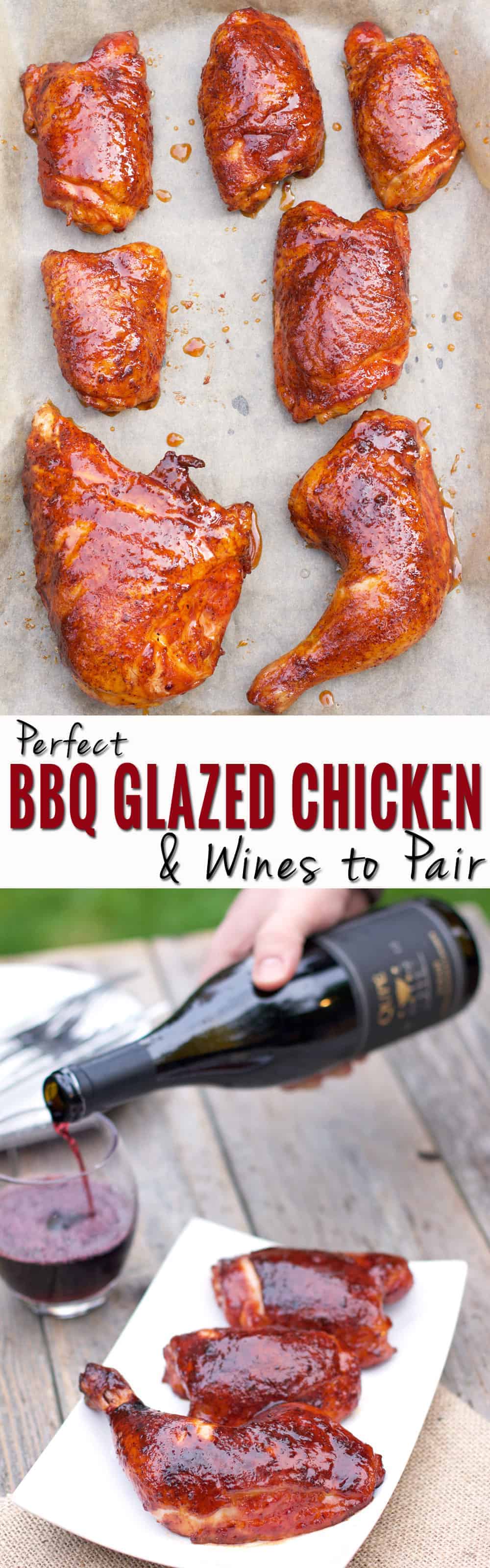 Glazed BBQ Chicken Vindulge