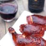 Glazed BBQ Chicken with Syrah