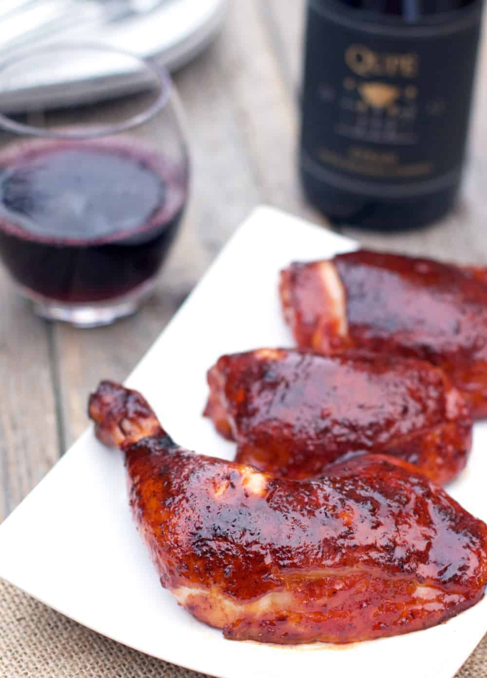 The Best BBQ Chicken Recipe with Tangy Carolina Sauce