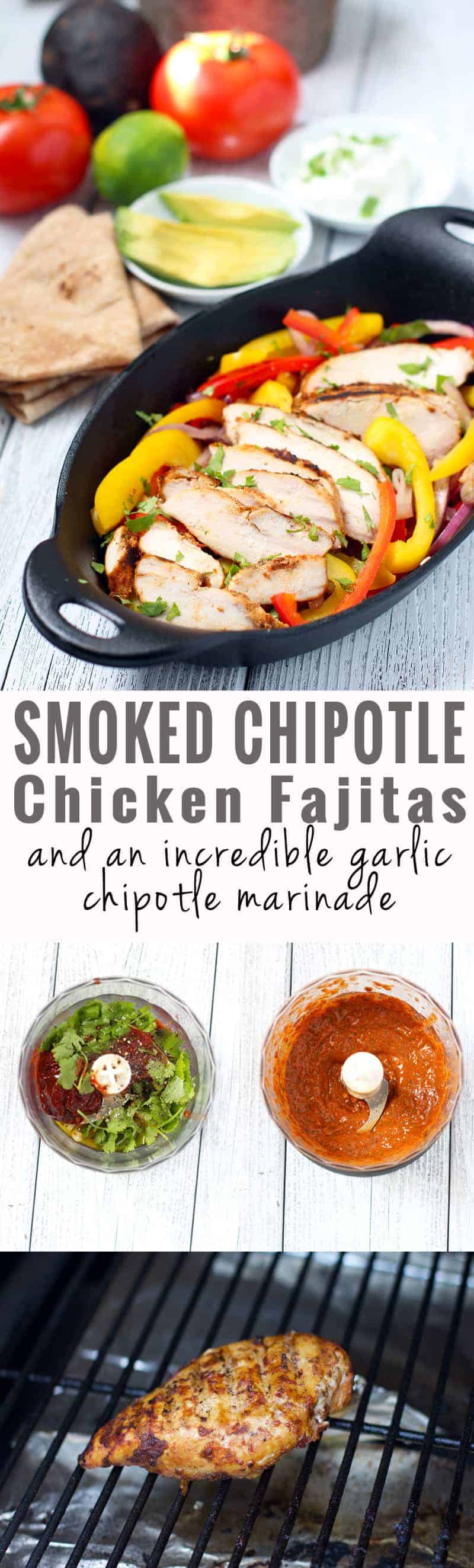 Smoked Chipotle Chicken Fajitas... and the Many Magical Wonders of a