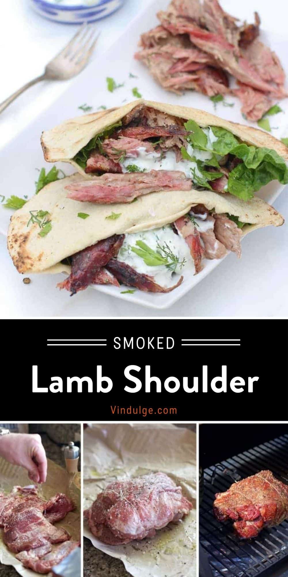 Smoked Lamb Shoulder Recipe - Vindulge