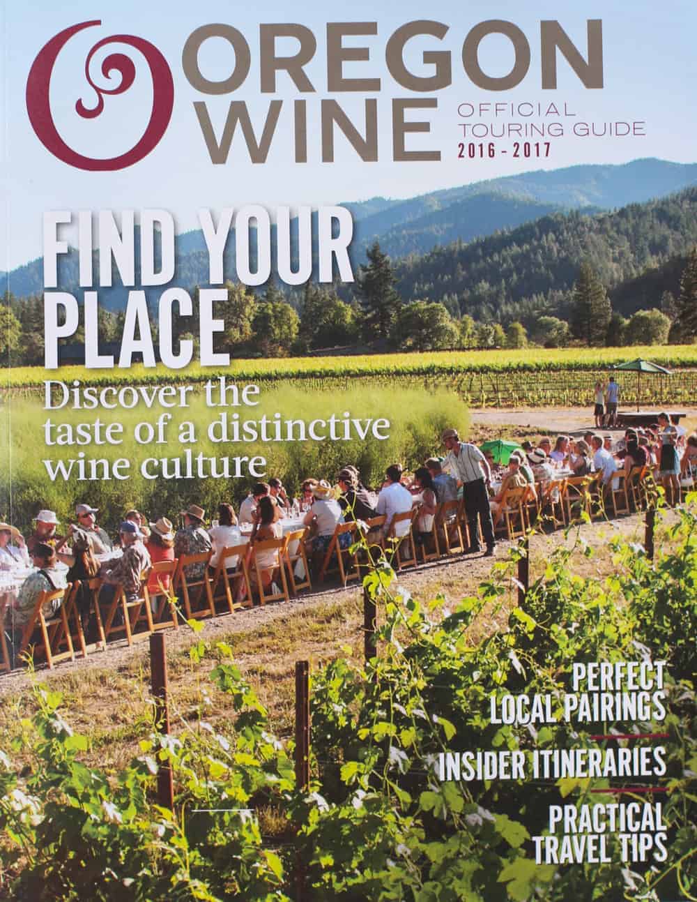 Oregon Wine Official Touring Guide 2016-2017