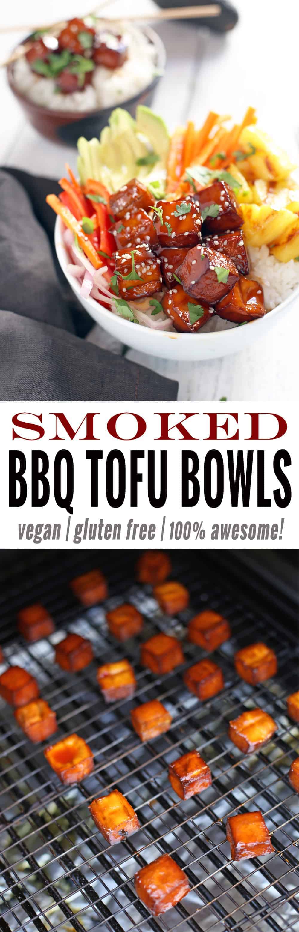 Smoked BBQ Tofu Bowls (Vegan) - Vindulge