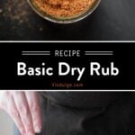 Basic Dry Rub Recipe Pin