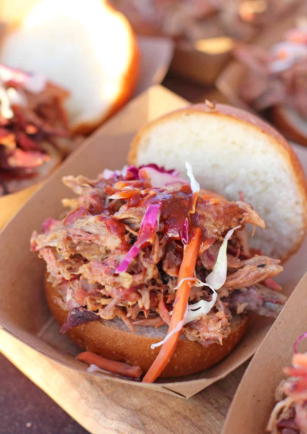 Smoked Pulled Pork Sandwiches