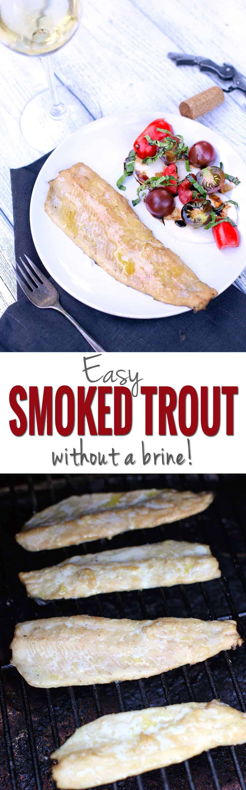 Easy Smoked Trout Fillet and Wine Pairing Vindulge