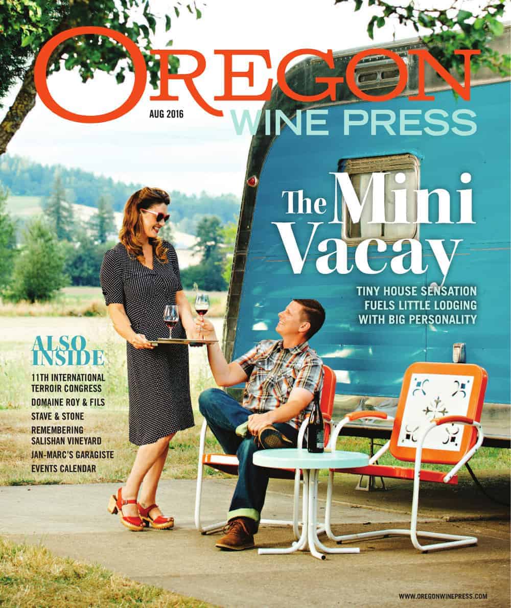 Oregon Wine Press August 2016 Cover