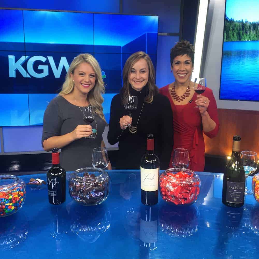 Halloween Candy and Wine Pairing TV Segment on KGW