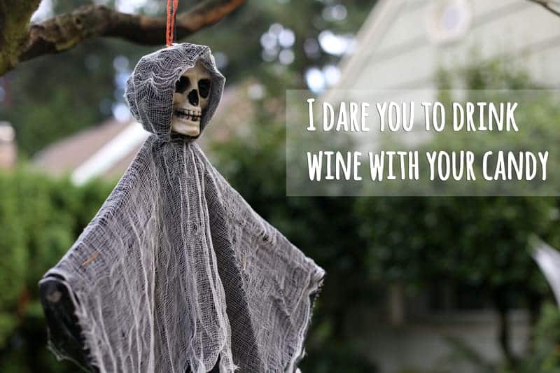 Wine and Halloween Candy Pairing 