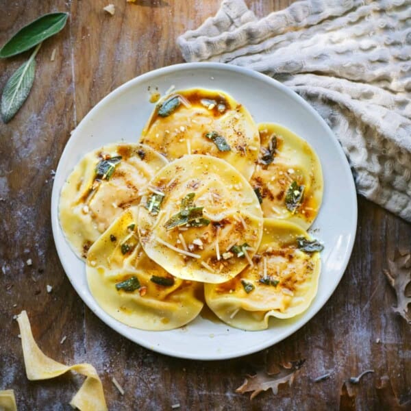 pumpkin ravioli