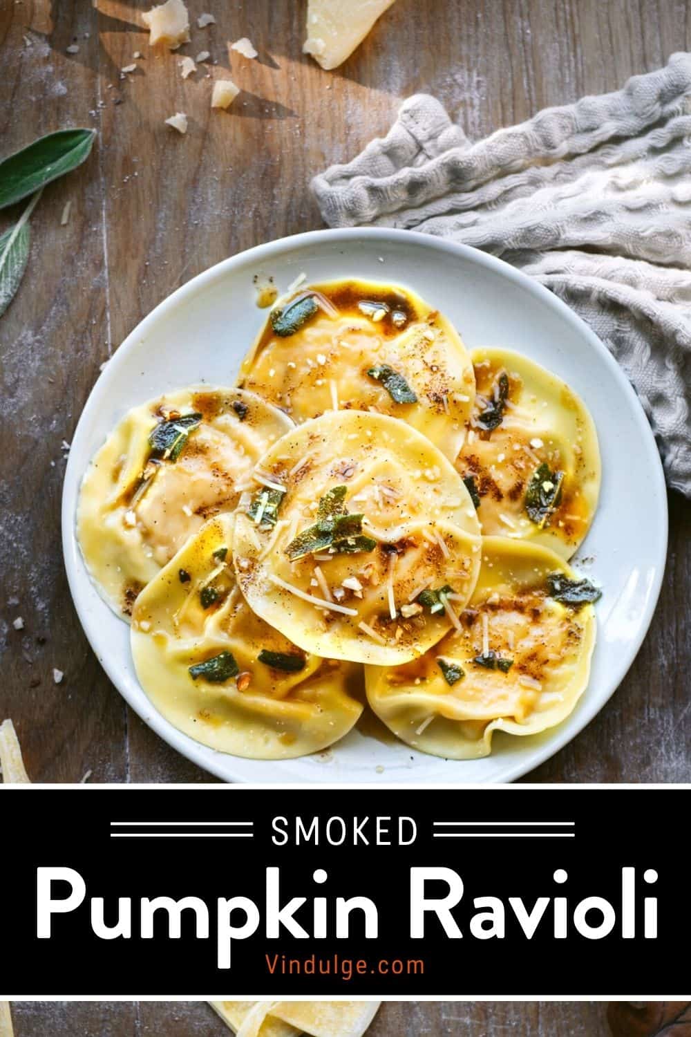 Smoked Pumpkin Ravioli - Vindulge