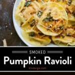 Smoked Pumpkin Ravioli