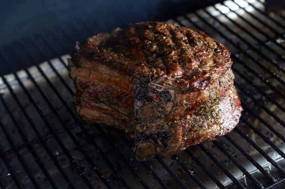 Cooking a Prime Rib in a Smoker