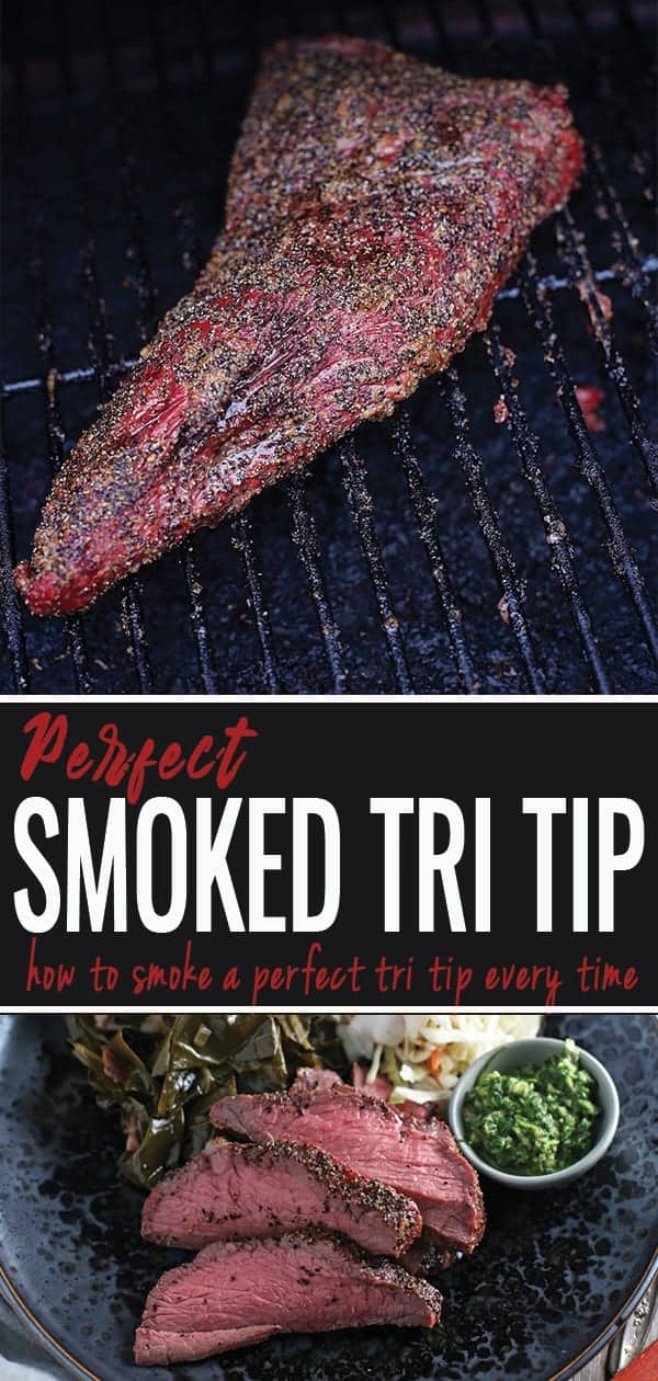 Smoked Tri Tip pin for pinterest