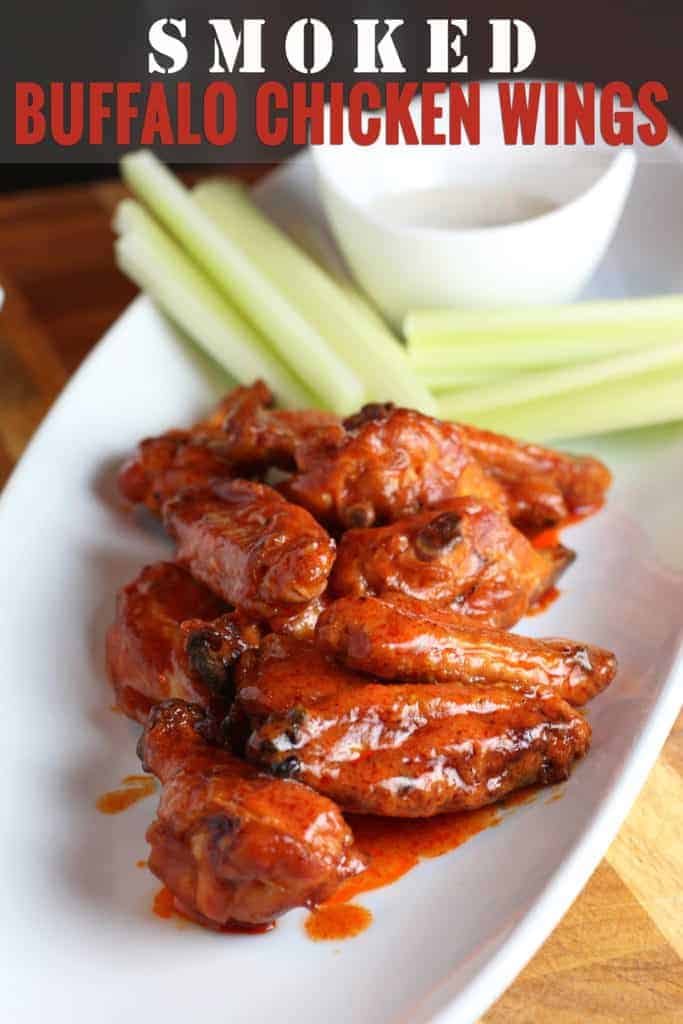 The Best Smoked Buffalo Chicken Wings (with Crispy Skin)