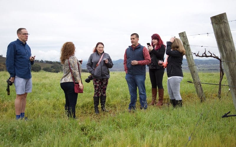 Rodney Strong Master Blender Experience Vineyard Tour