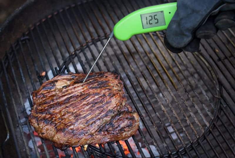 Flank Steak with Thermapen