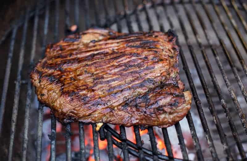 Rosemary and Soy Marinated Grilled Flank Steak