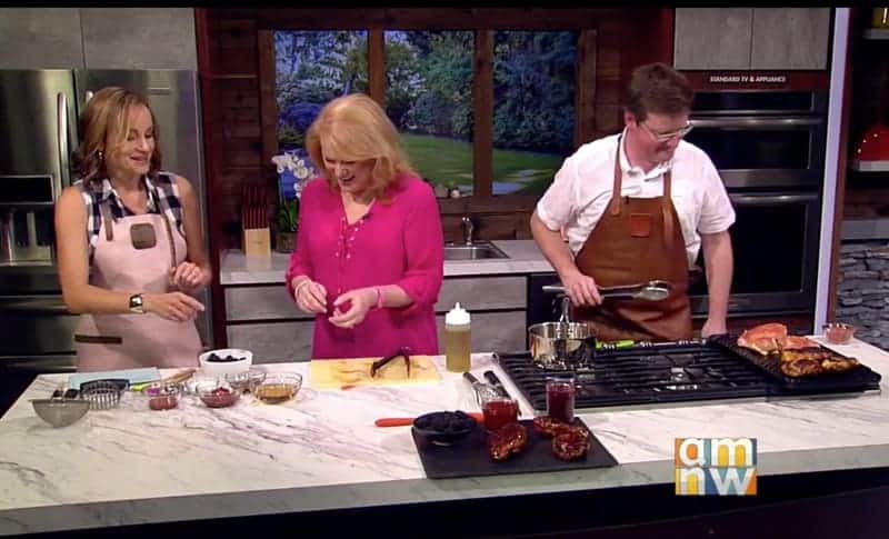 Live Cooking Demonstration on AM Northwest