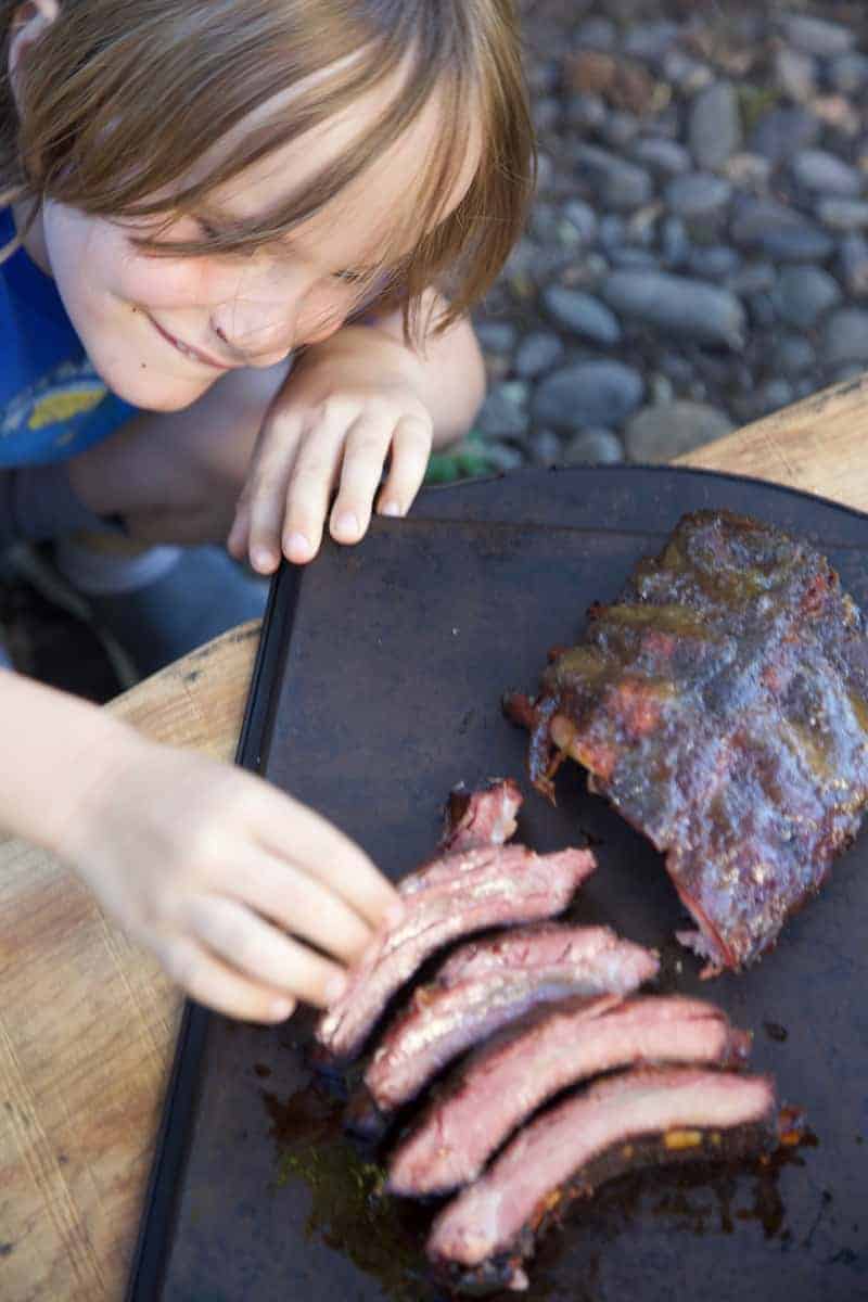 Rib Photobomb