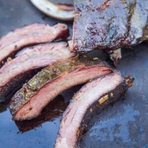 Sweet and Savory Honey Dijon Glazed Smoked Ribs