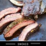 Honey Dijon Smoked Pork Ribs Pin