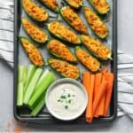 Buffalo Chicken Jalapeño Poppers pin